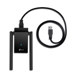 TP-Link Archer TX20U Plus AX1800 két antennás nagy teljesítményű vezeték nélküli fekete USB adapter