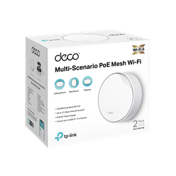 TP-Link DECO X50-PoE AX3000 Whole Home Mesh Wi-Fi 6 802.11ax vezeték nélküli rendszer (2db-os)