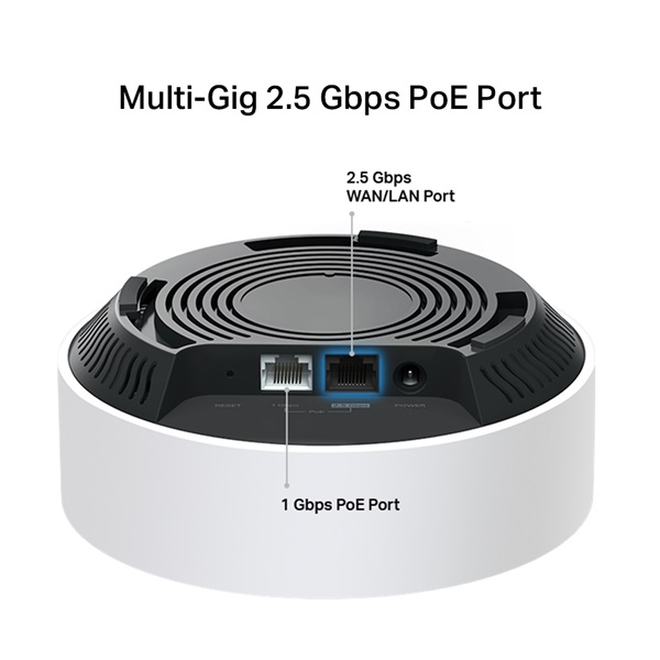 TP-Link DECO X50-PoE AX3000 Whole Home Mesh Wi-Fi 6 802.11ax vezeték nélküli rendszer (2db-os)