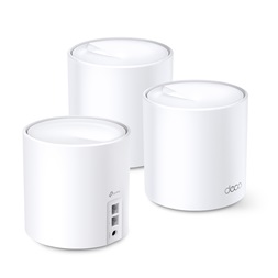 TP-Link DECO X60 AX3000 Whole Home Mesh Wi-Fi 6 802.11ax vezeték nélküli rendszer (3db-os)