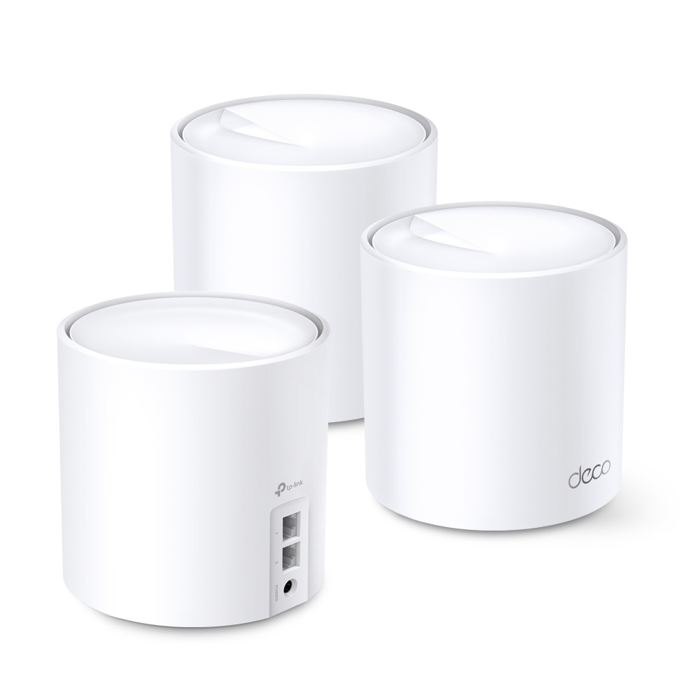 TP-Link DECO X60 AX3000 Whole Home Mesh Wi-Fi 6 802.11ax vezeték nélküli rendszer (3db-os)