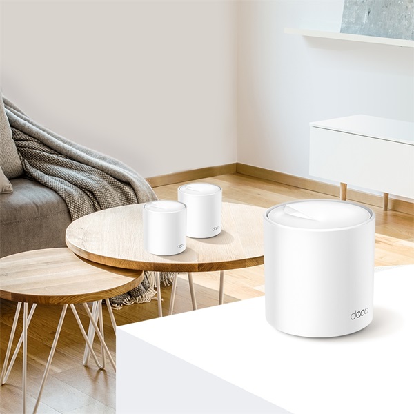 TP-Link DECO X60 AX3000 Whole Home Mesh Wi-Fi 6 802.11ax vezeték nélküli rendszer (3db-os)