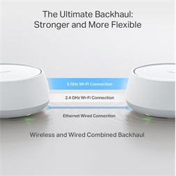 TP-Link Deco BE25(2-pack) BE3600 fehér otthoni mesh Wi-Fi 7 rendszer (2db)