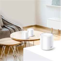 TP-Link Deco X60(2-pack, 3.2) AX3000 Egész Otthont Lefedő Mesh Wi-Fi 6 rendszer (2db) -R
