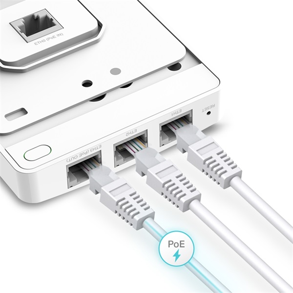 TP-Link EAP235-Wall AC1200 MU-MIMO Dual-Band Gigabit fali Vezeték nélküli Access Point