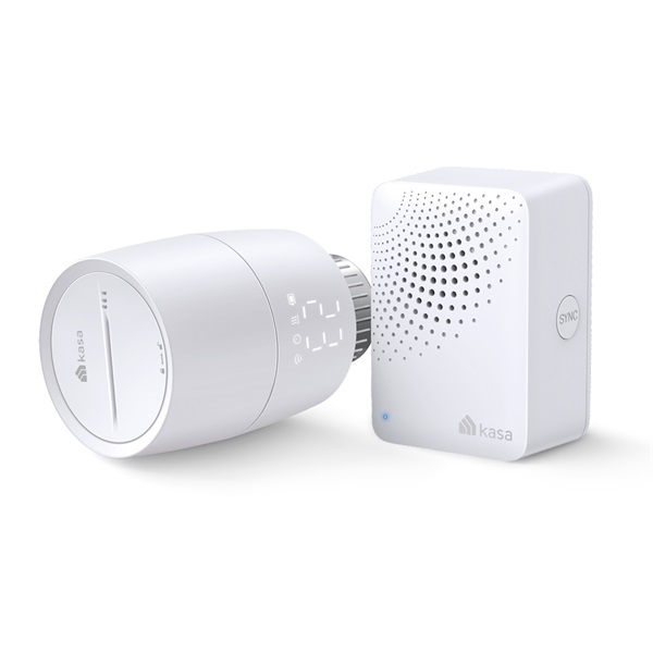 TP-Link KE100 KIT Kasa fehér okos termosztát radiátorszelep és HUB - R