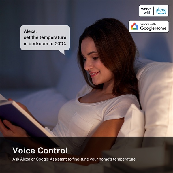 TP-Link KE100 Kasa okos Wi-Fi Termosztát Radiátorszelep