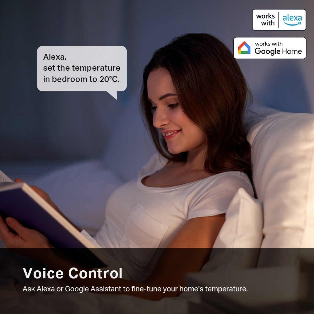 TP-Link KE100 Kasa okos Wi-Fi Termosztát Radiátorszelep