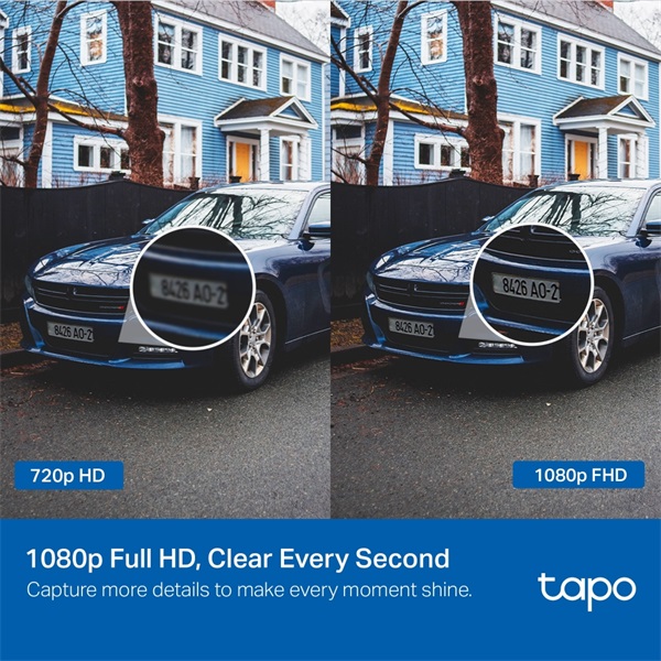 TP-Link TC40 FullHD IP65 Night Vision fehér kültéri biztonsági Wi-Fi kamera -R