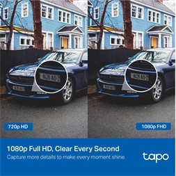 TP-Link TC40 FullHD IP65 Night Vision fehér kültéri biztonsági Wi-Fi kamera -R