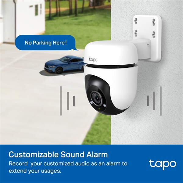 TP-Link TC40 FullHD IP65 Night Vision fehér kültéri biztonsági Wi-Fi kamera -R