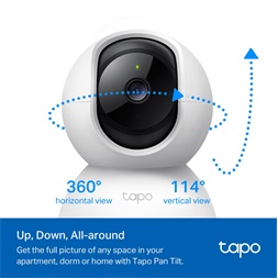 TP-Link TC71 2K 3MP otthoni fehér biztonsági Wi-Fi kamera -R