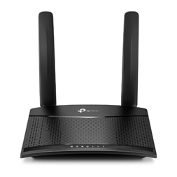 TP-Link TL-MR100 4G LTE 300Mbps vezeték nélküli fekete router