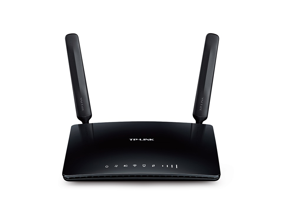 TP-Link TL-MR6400 4G LTE vezeték nélküli fekete router