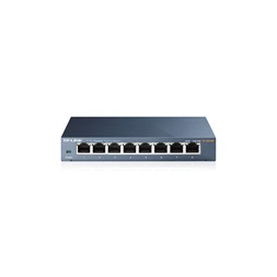 TP-Link TL-SG108 8 portos 10/100/1000Mbps nem menedzselhető asztali switch