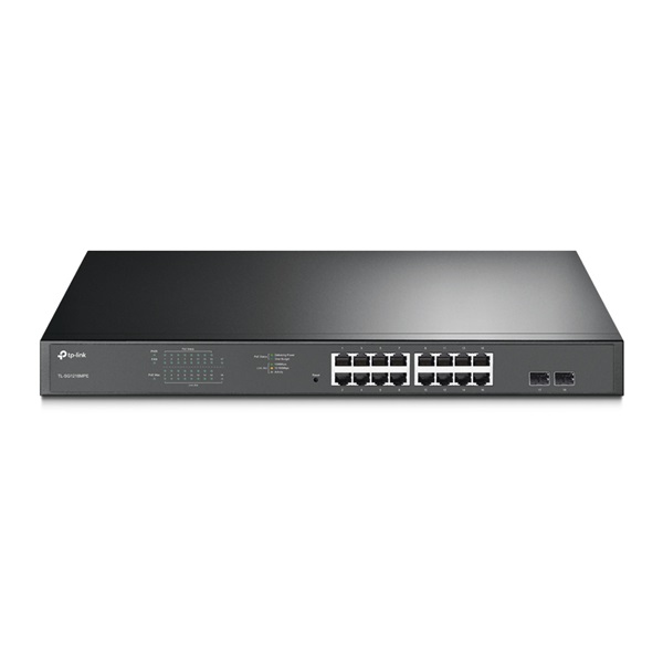 TP-Link TL-SG1218MPE JetStream 16xGbE PoE LAN port 2xGbE SFP port Easy Smart PoE+ switch