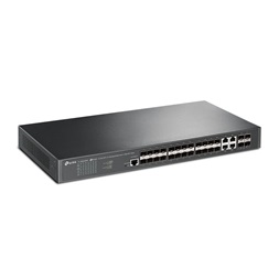 TP-Link TL-SG3428XF JetStream 24xGbE SFP, 4x10GbE SFP+ port L2+ menedzselhető switch