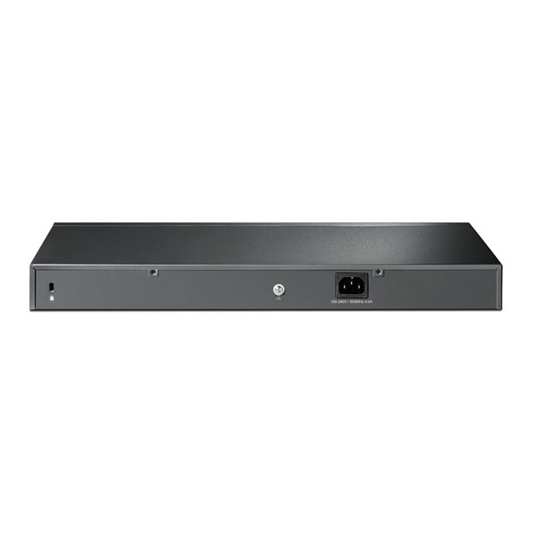 TP-Link TL-SL2428P JetStream 24x 10/100FE PoE+ LAN, 2xGbE RJ45/SFP Combo port menedzselhető PoE+ switch