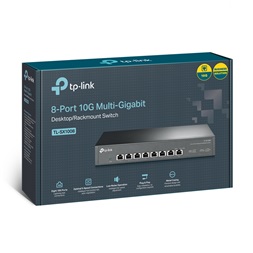 TP-Link TL-SX1008 8x10GbE LAN port nem menedzselhető asztali/rack switch