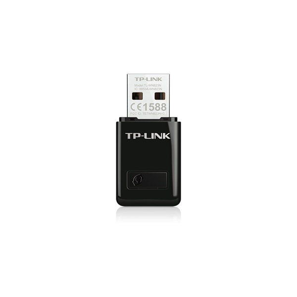 TP-Link TL-WN823N fekete mini USB adapter