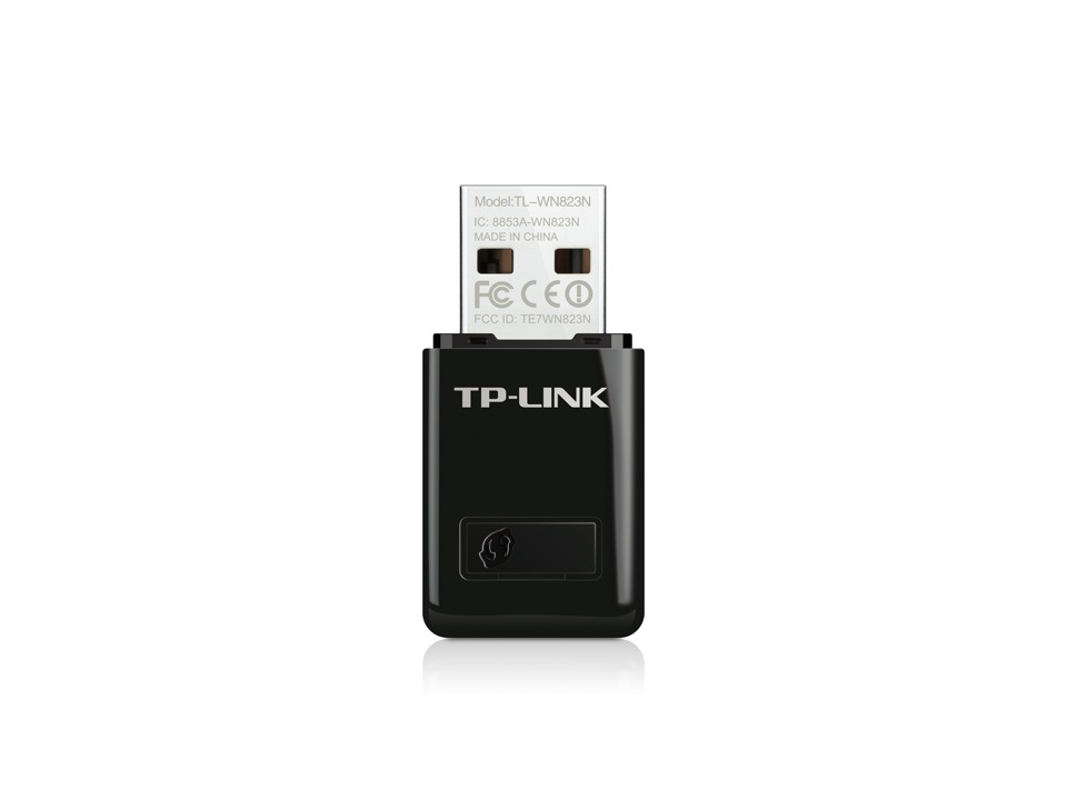 TP-Link TL-WN823N fekete mini USB adapter