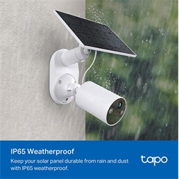 TP-Link Tapo A201 fehér napelem panel