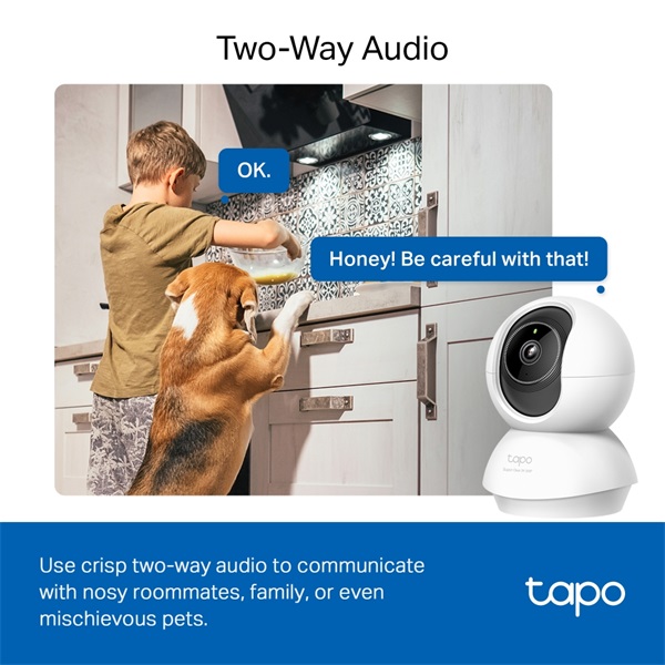 TP-Link Tapo C230 otthoni AI biztonsági Wi-Fi kamera -R