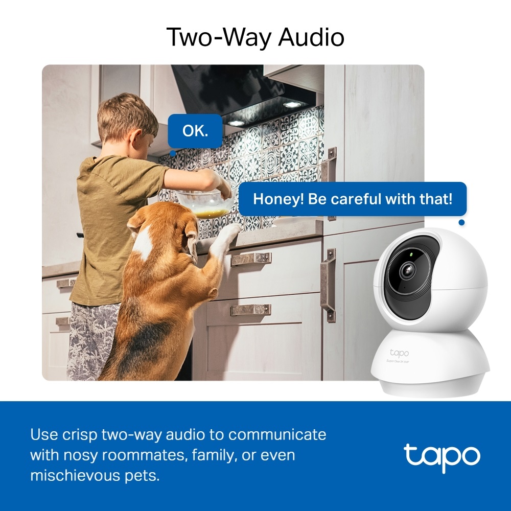 TP-Link Tapo C230 otthoni AI biztonsági Wi-Fi kamera -R