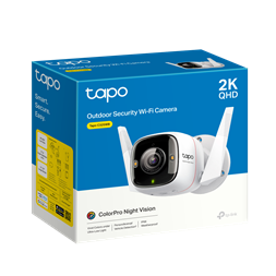 TP-Link Tapo C325WB 2K QHD 4MP IP66 Night Vision fehér kültéri biztonsági Wi-Fi kamera