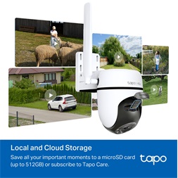 TP-Link Tapo C501GW 4G LTE fehér kültéri biztonsági kamera