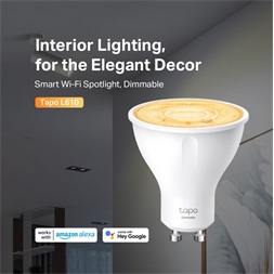 TP-Link Tapo L610 GU10 Dimmelhető Smart Wi-Fi LED izzó (2db-os)