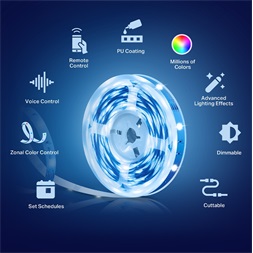 TP-Link Tapo L920-5 5m többszínű okos Wi-Fi LED szalag
