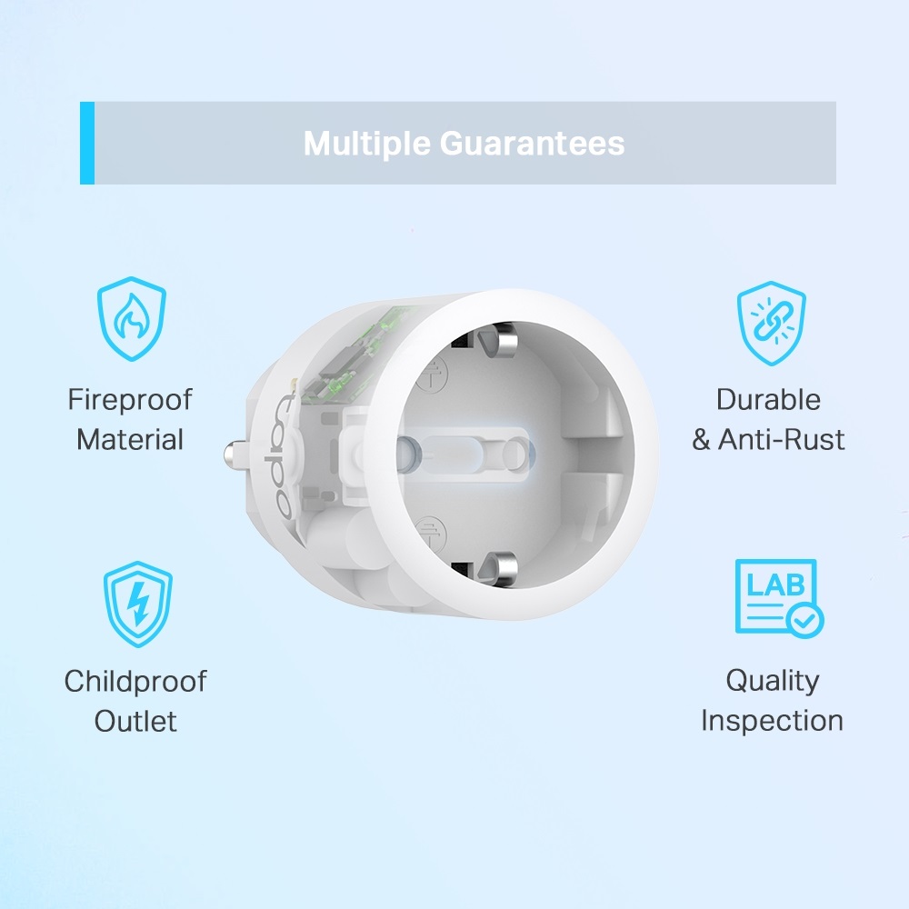 TP-Link Tapo P115(1-pack) Mini fehér okos Wi-Fi konnektor energiafigyeléssel