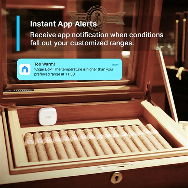 TP-Link Tapo T310 fehér okos hőmérséklet és páratartalom jelző