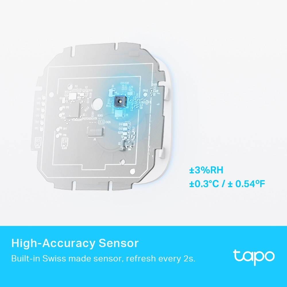 TP-Link Tapo T315 okos hőmérséklet és páratartalom monitor érzékelő