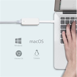 TP-Link UE300C USB 3.0 Type-C–RJ45 Gigabit Ethernet hálózati adapter