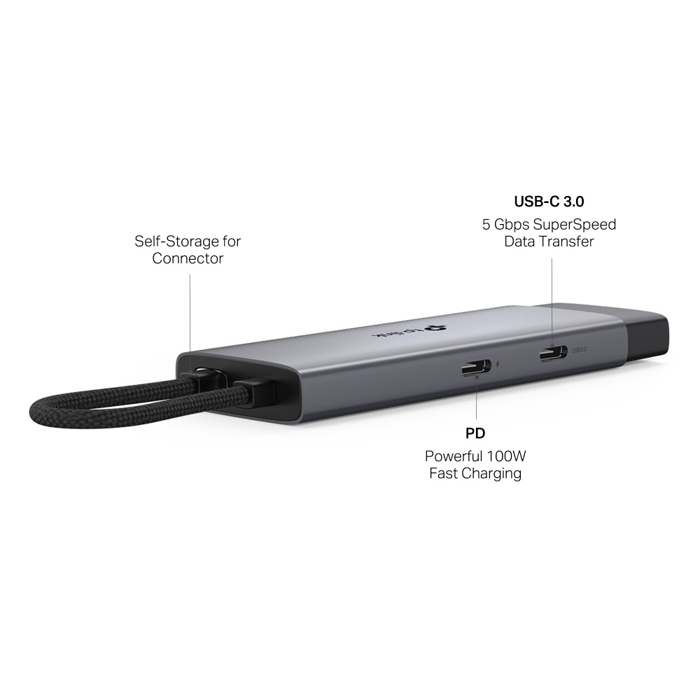 TP-Link UH5020C 5in1 szürke USB-C HUB