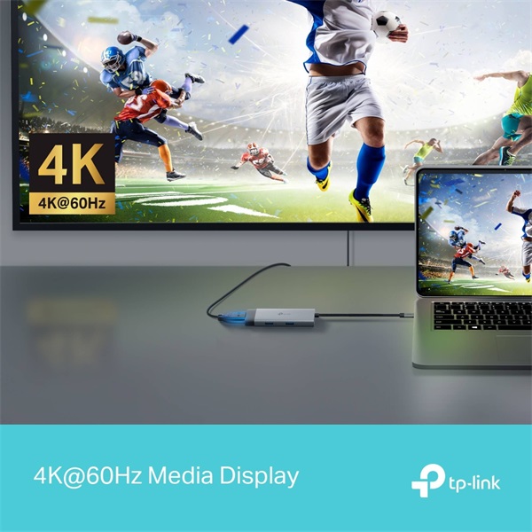 TP-Link UH5020C 5in1 szürke USB-C HUB