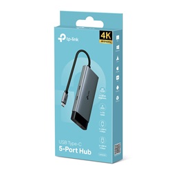 TP-Link UH5020C 5in1 szürke USB-C HUB