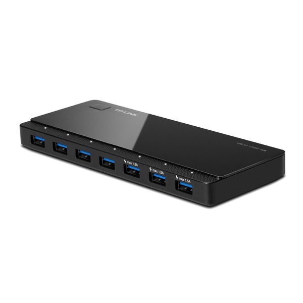 TP-Link UH700 7portos fekete USB3.0 HUB