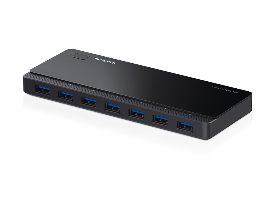 TP-Link UH700 7portos fekete USB3.0 HUB