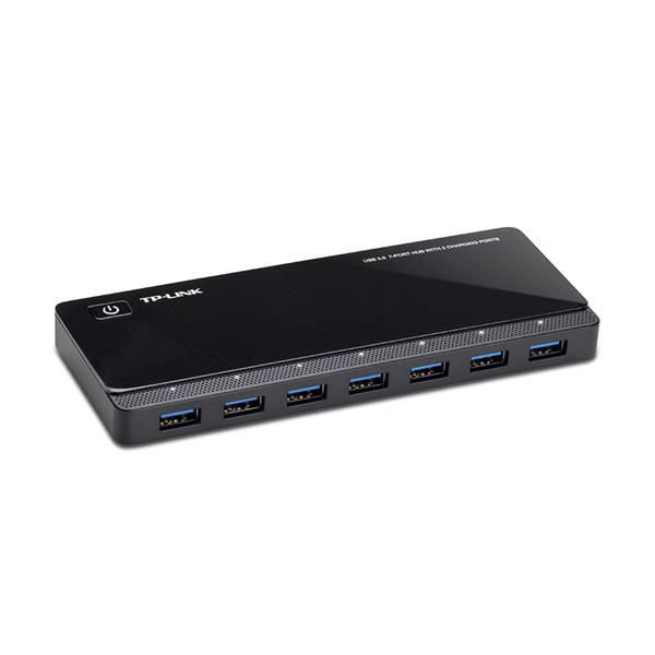 TP-Link UH720 7portos fekete USB3.0 HUB