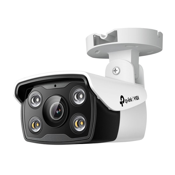 TP-Link VIGI C340 /4MP/6mm/kültéri/H265/IR30m/SD/Smart Detection/kétirányú hang/Full-Color IP csőkamera