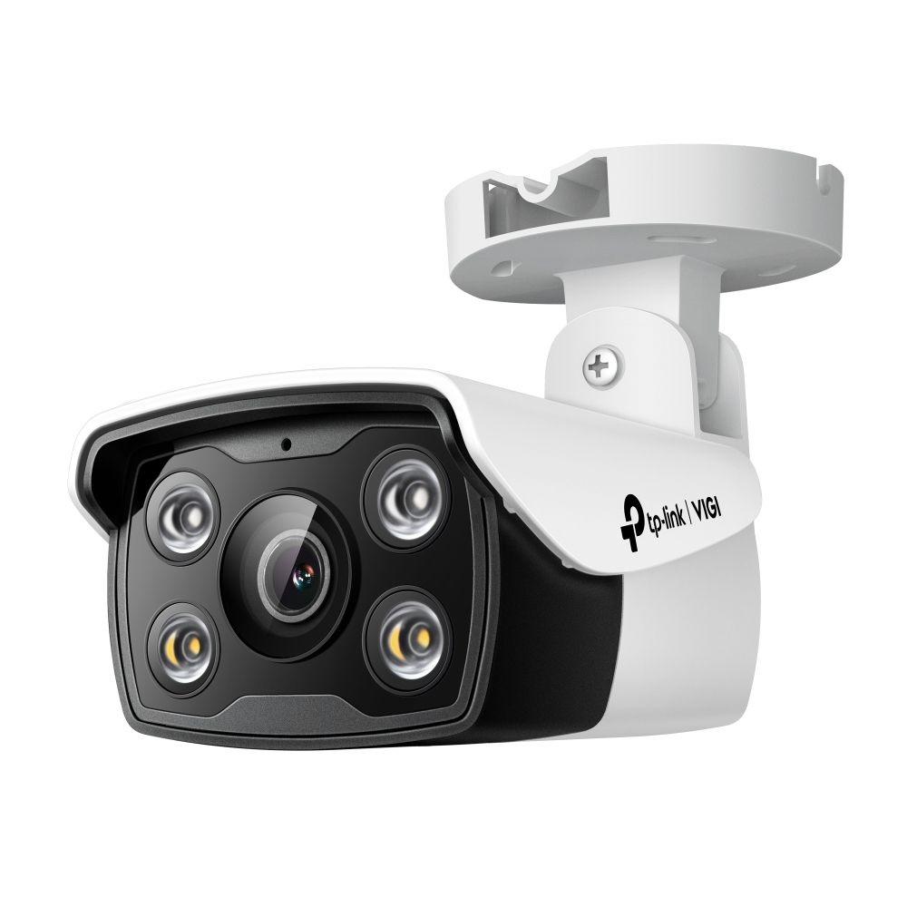 TP-Link VIGI C340 /4MP/6mm/kültéri/H265/IR30m/SD/Smart Detection/kétirányú hang/Full-Color IP csőkamera