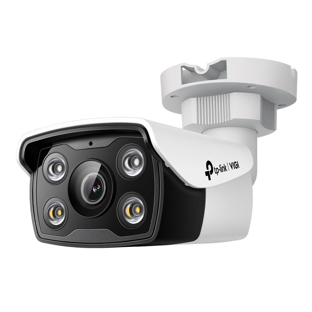 TP-Link VIGI C350(4mm) /Kültéri/5MP/4mm/IR/LED30m/FullColor/Smart/ Duál megvilágítású IP csőkamera