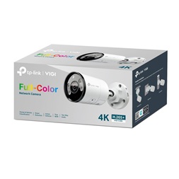 TP-Link VIGI C385(4mm) /Kültéri/8MP/4mm/IR/LED30m/FullColor/Smart/fém ház/ Duál megvilágítású IP csőkamera