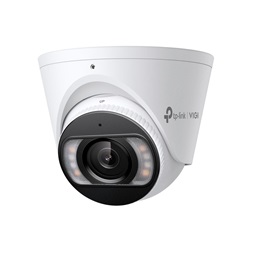 TP-Link VIGI C485(2.8mm) /Kültéri/8MP/2,8mm/IR/LED30m/FullColor/Smart/fém ház/ Duál megvilágítású IP turret kamera