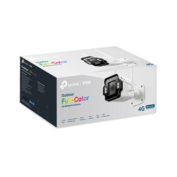 TP-Link VIGI InSight S345-4G(4mm)Kültéri/4MP/4mm/IR50m/LED30m/FullColor/Smart/fém ház/Duál megvilágítású 4G IP csőkamera