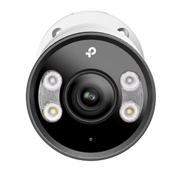 TP-Link VIGI InSight S345(6mm) /Kültéri/4MP/6mm/IR/LED30m/FullColor/Smart/fém ház/ Duál megvilágítású IP csőkamera
