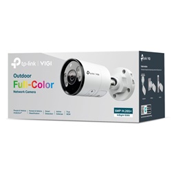 TP-Link VIGI InSight S355(2.8mm) /Kültéri/5MP/2,8mm/IR/LED30m/FullColor/Smart/fém ház/ Duál megvilágítású IP csőkamera